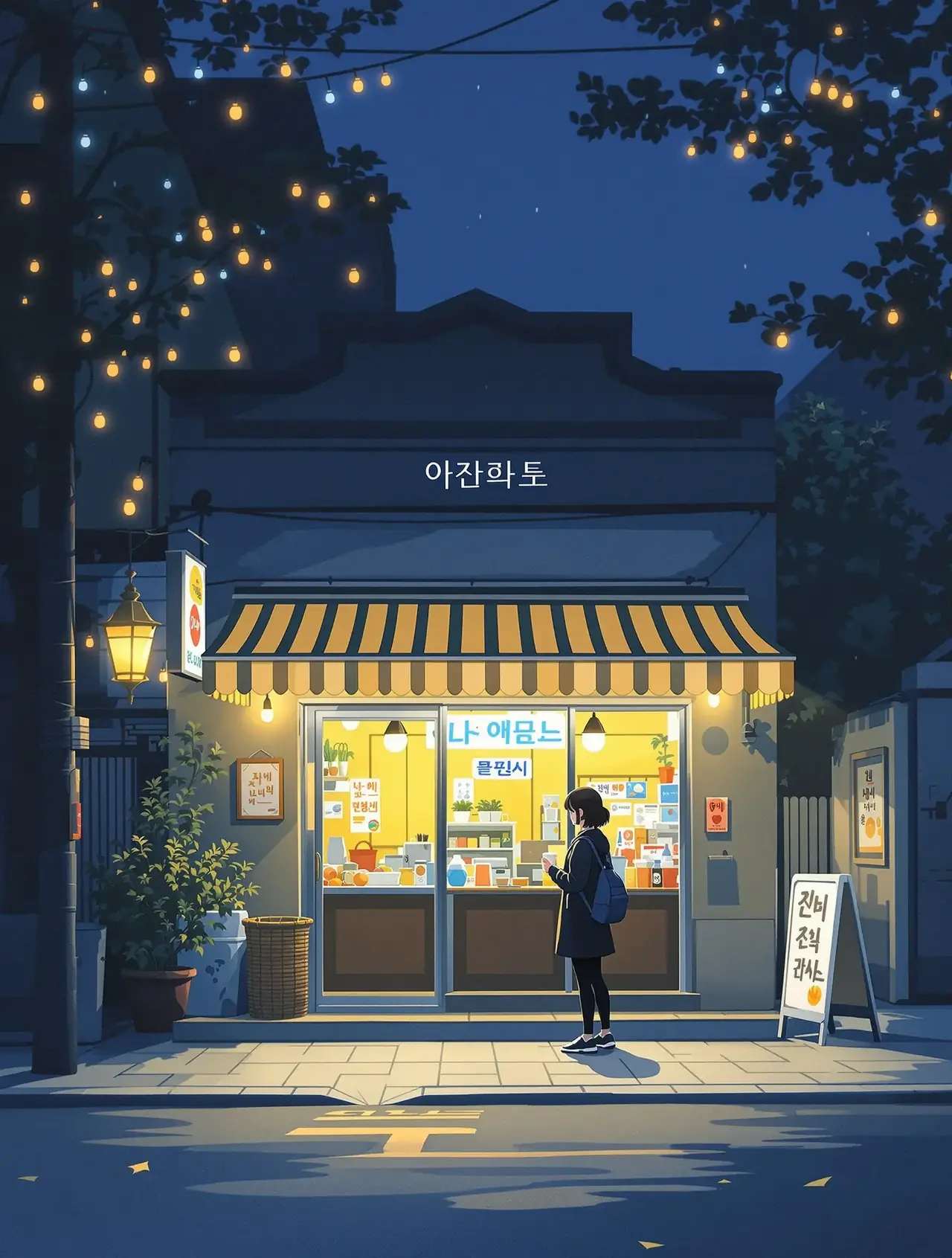深夜便利店-都市恋爱韩漫封面 《深夜便利店》韩漫封面-都市恋爱